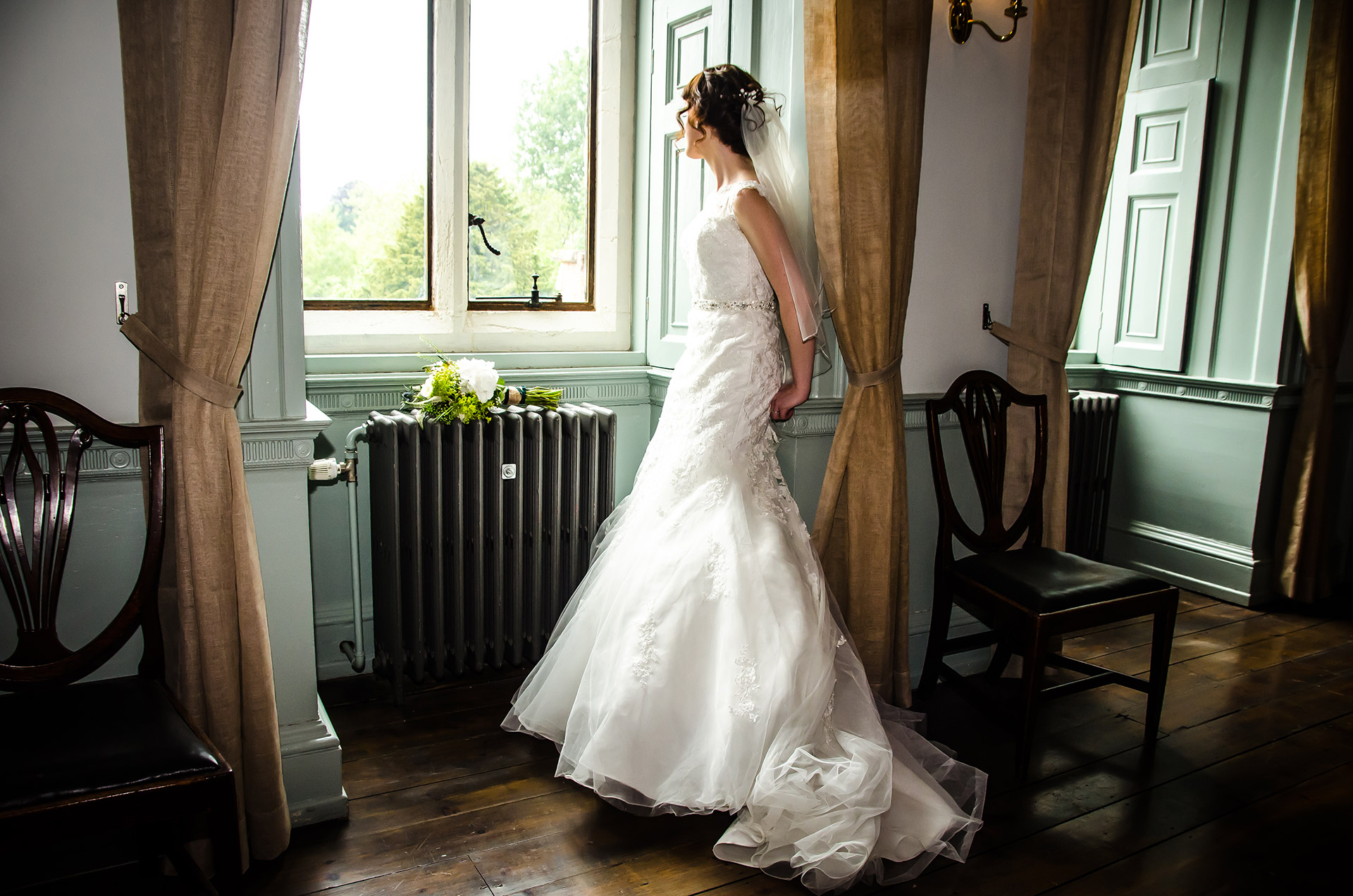 Girl at window